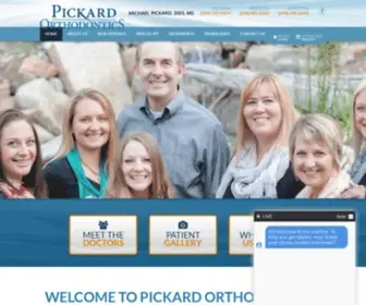 Pickardortho.com(Pickard Orthodontics provides quality orthodontic care and Invisalign®) Screenshot