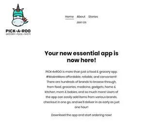 Pickaroo.com(All-In-One Premium Delivery App) Screenshot