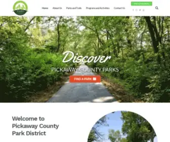 Pickawaycountyparks.org(Pickaway Parks) Screenshot