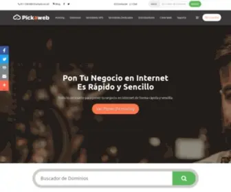 Pickaweb.es(Dominios, Hosting y Servidores) Screenshot