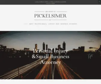 Pickelsimerllc.com(Pickelsimer LLC) Screenshot