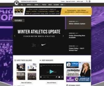 Pickeringtonpanthers.org(Pickerington North) Screenshot