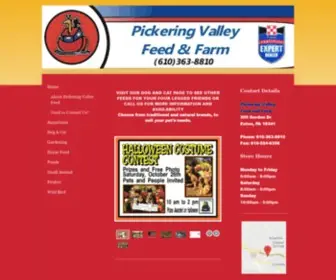 PickeringValleyfeed.com(Pickering Valley Feed and Farm) Screenshot