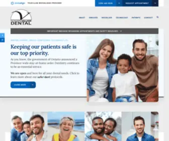 PickeringVillagedental.com(Pickering Village Dental) Screenshot