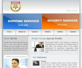 Picketgroup.com(PicketGroup) Screenshot