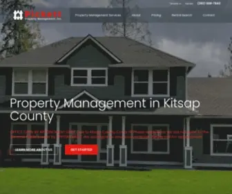 Pickettproperties.com(Pickett Property Management in Kitsap County) Screenshot