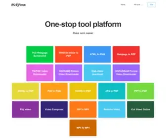 Pickfrom.net(Online Video tools to make video easy) Screenshot