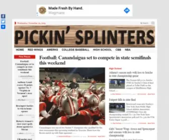 Pickinsplinters.com(Pickin' Splinters) Screenshot