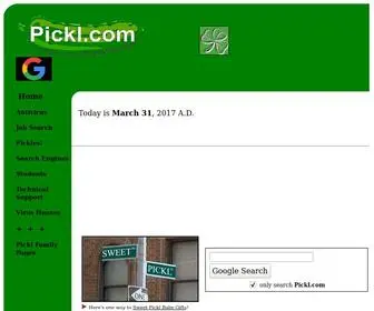 Pickl.com(Pickl) Screenshot