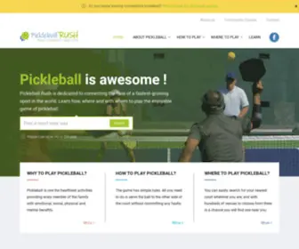 Pickleballrush.com(Pickleball Rush) Screenshot