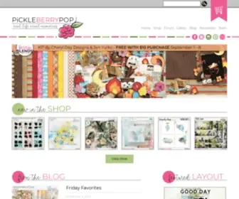 Pickleberrypop.com(Subscribe to our blog) Screenshot