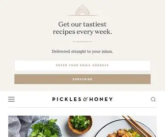 Picklesnhoney.com(A plant) Screenshot