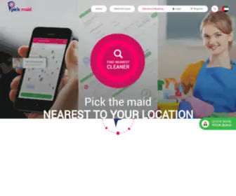 Pickmaid.com(Maids in Dubai) Screenshot