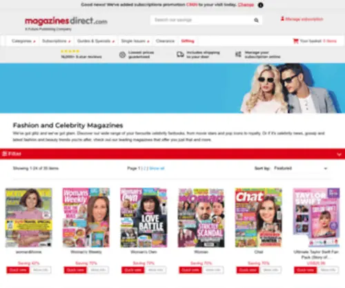 Pickmeupmagazine.co.uk(Magazine Subscriptions) Screenshot