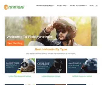 Pickmyhelmet.com(Motorcycle Helmets and Accessories) Screenshot