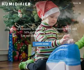 Pickmyhumidifier.com(Best Humidifier Reviews 2019) Screenshot