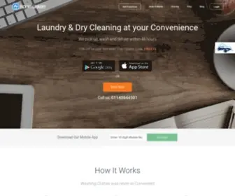 Pickmylaundry.in(Pick My Laundry) Screenshot