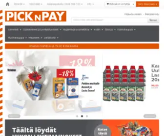 Picknpay.fi(Pick N Pay kotimainen ruokakauppa Huittisissa) Screenshot