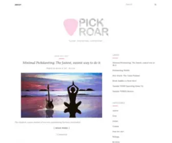 Pickroar.com(Pick Roar) Screenshot