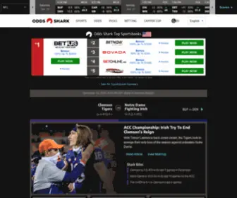 Pickshark.com(Point spreads) Screenshot