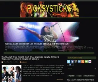 Picksysticks.com(Picksysticks) Screenshot