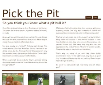 Pickthepit.com(Pick the Pit) Screenshot