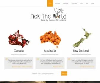 PicktheWorld.org(PickTheWorld) Screenshot