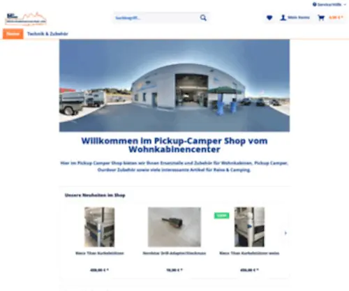 Pickup-Camper-Shop.de(Pickup Camper Shop) Screenshot