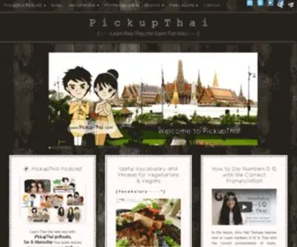 Pickup-Thai.com(P i c k u p T h a i: [ – – – Learn Real Thai) Screenshot