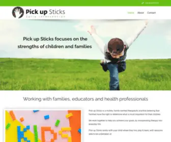 Pickupsticks.com.au(Occupational Therapy) Screenshot