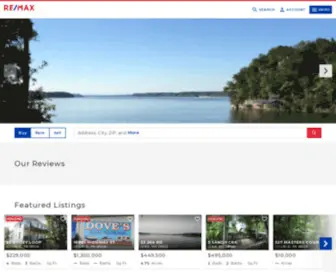 Pickwicklake.com(RE/MAX Pickwick Lake Real Estate) Screenshot