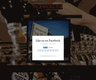 Pickwickpub.com(Pickwicks Pub) Screenshot