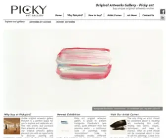 Pickyart.com(澳门826巴黎人) Screenshot