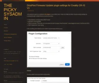 Pickysysadmin.ca(The Picky SysAdmin) Screenshot