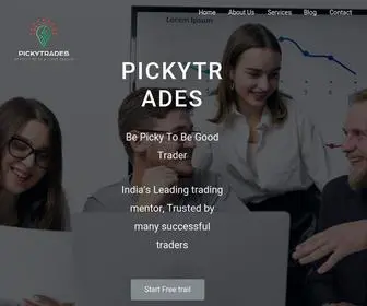 Pickytrades.com(PickyTrades) Screenshot