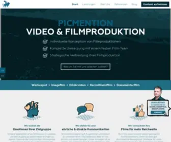 Picmention.de(Filmproduktion & Videoproduktion Leipzig) Screenshot