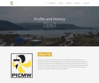Picmw.com(Philippine Iron Construction And Marine Works) Screenshot