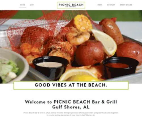 Picnicbeach.com(Picnic Beach) Screenshot