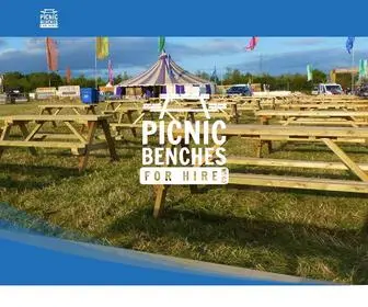 Picnicbenchesforhire.co.uk(Picnic Benches for Hire) Screenshot