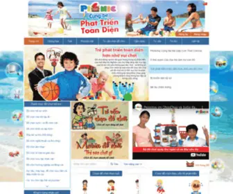 Picnictoy.vn(Tư vấn chọn đồ chơi trẻ em giúp trẻ phát triển toàn diện) Screenshot