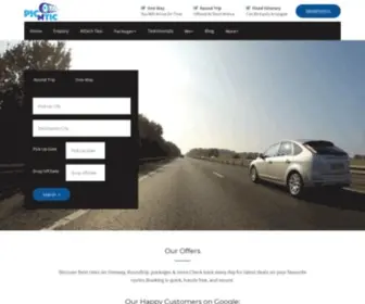 Picntic.com(Cheapest Online Car Rental) Screenshot