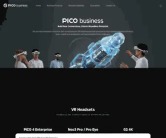 Pico-Interactive.com(PICO Virtual Reality) Screenshot