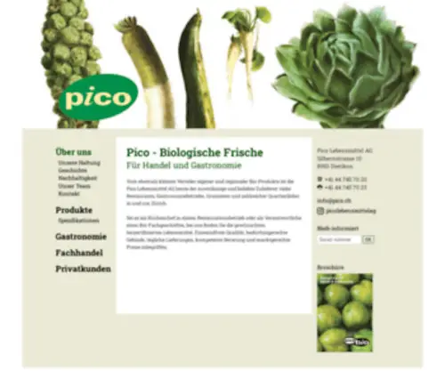 Picobio.ch(Unbenannte Seite) Screenshot