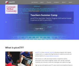 Picoctf.com(CMU Cybersecurity Competition) Screenshot