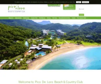 Picodeloroclub.com(Beach Homes 90 Minutes from Manila) Screenshot