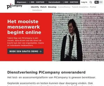 Picompany.nl(Mensgericht, data driven) Screenshot