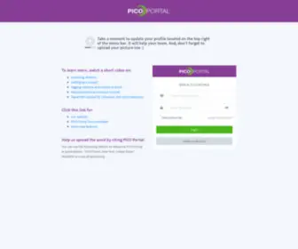 Picoportal.net(PICO Portal) Screenshot