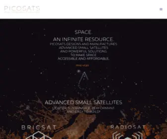 Picosats.eu(Space Technologies Solutions) Screenshot