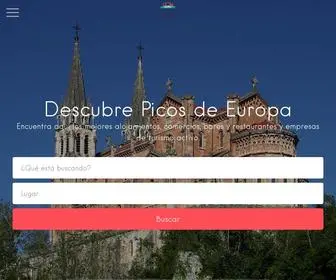 Picosdeeuropa.com(Central de Reservas de los Picos de Europa) Screenshot