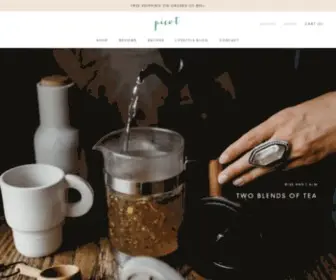 Picotcollective.com(Honey Tobacco Candles) Screenshot